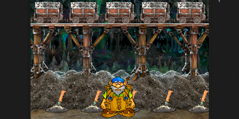 Бонусная игра в игровом автомате Gnome